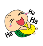 The Little Turtle Harry(English version)（個別スタンプ：37）
