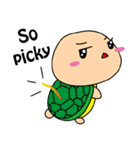 The Little Turtle Harry(English version)（個別スタンプ：39）