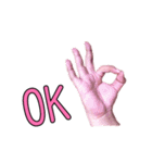 Hand love love（個別スタンプ：23）