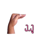 Hand love love（個別スタンプ：26）