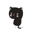 くろねこ♪（個別スタンプ：13）