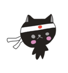 くろねこ♪（個別スタンプ：15）