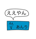 前衛的な「あんり」のスタンプ（個別スタンプ：15）