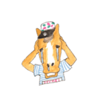 馬おやじ（個別スタンプ：8）