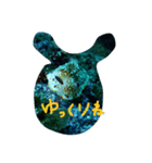 ダイビング 魚 ダイバー（個別スタンプ：7）