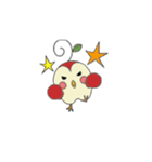 Apple bird（個別スタンプ：6）