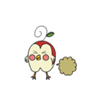 Apple bird（個別スタンプ：8）