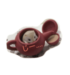 ミニハムお茶タイム（個別スタンプ：7）