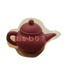ミニハムお茶タイム（個別スタンプ：8）
