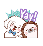 Khan ＆ Clover's Sticker Debut！（個別スタンプ：33）