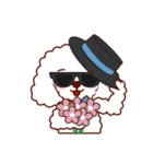 Khan ＆ Clover's Sticker Debut！（個別スタンプ：35）