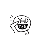 YMD face（個別スタンプ：9）