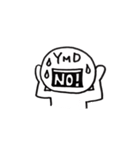 YMD face（個別スタンプ：10）