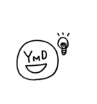 YMD face（個別スタンプ：36）