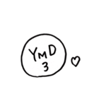 YMD face（個別スタンプ：37）
