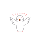 アルビノインコのにちじょう（個別スタンプ：2）