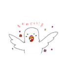 アルビノインコのにちじょう（個別スタンプ：5）
