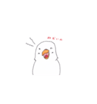 アルビノインコのにちじょう（個別スタンプ：11）