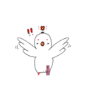アルビノインコのにちじょう（個別スタンプ：19）