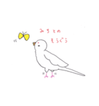 アルビノインコのにちじょう（個別スタンプ：22）