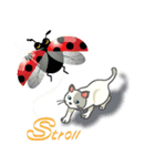 こまたぎねこ（個別スタンプ：8）