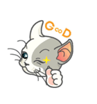 こまたぎねこ（個別スタンプ：10）