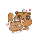 Twins squirrels（個別スタンプ：1）