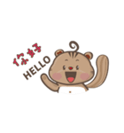 Twins squirrels（個別スタンプ：10）