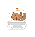 Twins squirrels（個別スタンプ：21）
