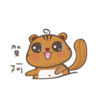 Twins squirrels（個別スタンプ：29）