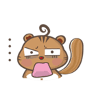Twins squirrels（個別スタンプ：36）