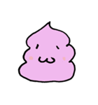 ストロベリーソフトクリーム（個別スタンプ：1）