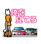 車好き走るのも好き～猫男爵カーライフ～5（個別スタンプ：8）