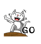 ian cat of white（個別スタンプ：2）