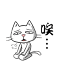 ian cat of white（個別スタンプ：16）