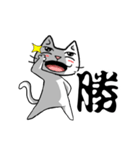 ian cat of white（個別スタンプ：18）