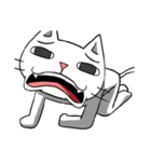 ian cat of white（個別スタンプ：36）