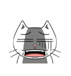 ian cat of white（個別スタンプ：38）