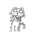 ian cat of white（個別スタンプ：39）