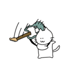 ギターを弾くねこ（個別スタンプ：14）