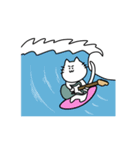 ギターを弾くねこ（個別スタンプ：33）