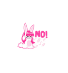 Bunny Version : CUTE LITTLE BUNNY（個別スタンプ：10）