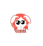 Bunny Version : CUTE LITTLE BUNNY（個別スタンプ：11）