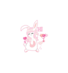 Bunny Version : CUTE LITTLE BUNNY（個別スタンプ：16）