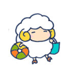 夏休みひつじ（個別スタンプ：3）