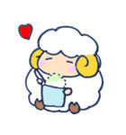 夏休みひつじ（個別スタンプ：5）
