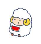 夏休みひつじ（個別スタンプ：11）