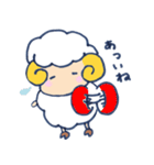 夏休みひつじ（個別スタンプ：16）