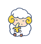 夏休みひつじ（個別スタンプ：17）