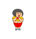 Mila get fat（個別スタンプ：1）